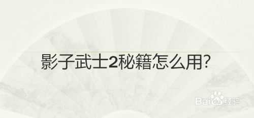 影子武士小游戏攻略？影子武士好玩吗？-第2张图片-玄武游戏