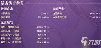 原神3.4雷电将军毕业面板是多少，原神雷电将军平民搭配-第5张图片-玄武游戏